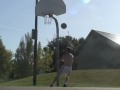 Slamball dunks without trampoline 2: Dunkfather on 10 feet again...