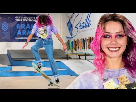 ASHLEY IMPROVES HER OLLIES! EP. 2