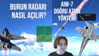 Aim-7 Doğru Kullanim Yöntemi Burun Radari Nasıl Açılır? War Thunder