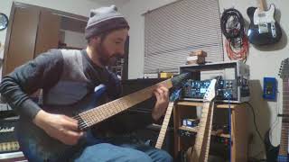 Kiesel Vanquish 7 String Multi Scale Unboxing.