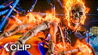 La Primera Transformación De Johnny Blaze En Ghost Rider - Ghost Rider El Vengador Fantasma Clip