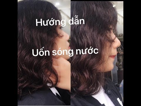 XOĂN SÓNG NƯỚC , HƯỚNG DẪN UỐN XOĂN SÓNG NƯỚC , kythuatlamtoc