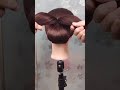 sangat mudah membentuk rambut model sanggul yang cantik ini