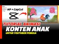 Youtuber Pemula Modal HP, Bisa Bikin Animasi Konten Anak Cukup dgn 1 Aplikasi Ini (tutorial lengkap)