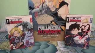 Fullmetal Alchemist Manga Box Set & Seasons 1 & 2 DVD Box Sets Unboxing