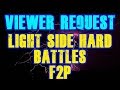 Light Side 9 Hard Battles Walk Through F2P! Viewer Request! Star Wars Galaxy of Heroes | SWGOH