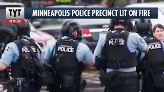 Minneapolis Burns As Police Precinct is Taken Over And Lit on Fire