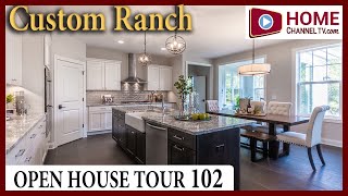 Open House Tour 102 - Custom Ranch Home in Salem Wisconsin