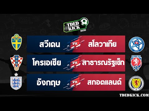 ทีเด็ดบอล วิเคราะห์บอล ประจำวันที่ 18-6-64 โดยเว็บไซต์ TDEDKICK.COM
