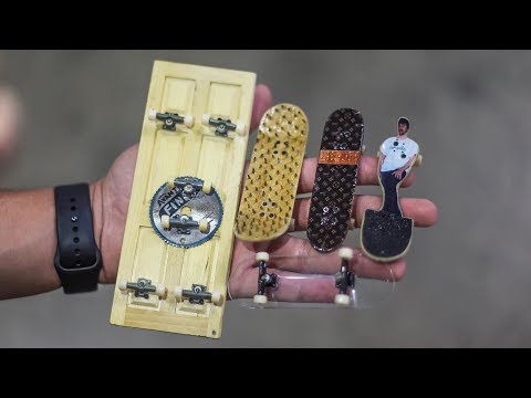 INCREDIBLE MINI BRAILLE BOARDS!! | YOU MAKE IT WE SKATE IT EP. 218