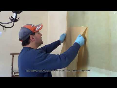 Hướng dẫn cách bóc gỡ giấy dán tường cũ trong 5 phút