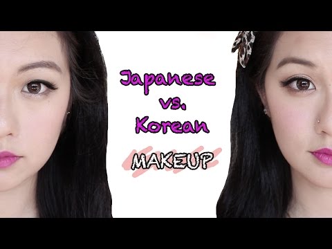 Japanese Makeup vs. Korean Makeup | Alisa Ueno & Pony Inspired - YouTube