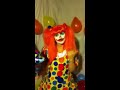 Broken hearted clown