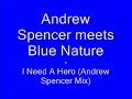 Andrew Spencer Meets Blue Nature - I Need A Hero