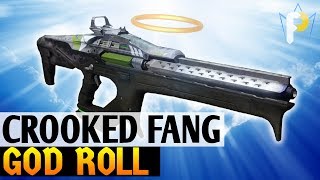 Better than Queenbreaker? The Crooked Fang GOD ROLL - Destiny 2