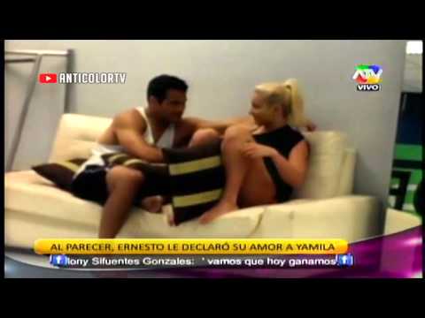 "Combate": Ernesto Jiménez le pidió a Yamila Piñero ser su enamorada (VIDEO) "Combate": Ernesto Jiménez le pidió a Yamila Piñero ser su enamorada (VIDEO)