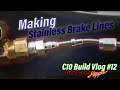 Making Stainless Brake Lines & the GMC's Color! - C10 Build Vlog 12