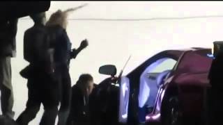 Joker Aka Jared Leto Fights Margot Robbie Suicide Squad On Set
