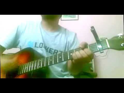 WOH LAMHE UNPLUGGED (DIFFERENT VERSION) WITH TAPPING on guitar...