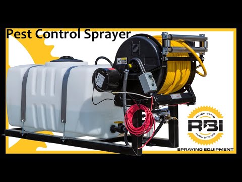 Pest Control Sprayer - 50 Gallon - 12 Volt Pump/Reel