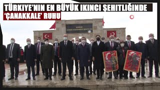 Edirne Asker Hastanesinde Şehitliğinde 18 Mart Çanakkale Zaferi Anıldı