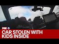 Car stolen with kids inside bodycam video | FOX6 News Milwaukee