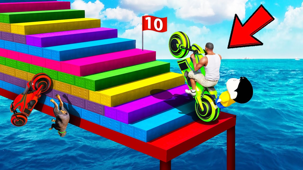SHINCHAN AND FRANKLIN TRIED UPWARD STAIR JUMP PARKOUR SHINCHAN AND FRANKLIN TRIED UPWARD STAIR JUMP PARKOUR