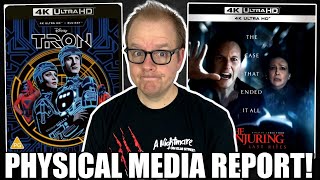Tron 4K Update, Conjuring Last Rites, And Weapons The Physical Media Report
