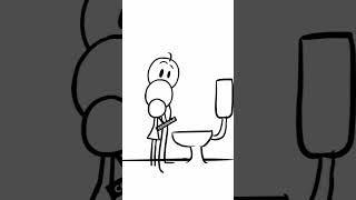 When Dad Teaches You How To Pee Funny Stickman Animation