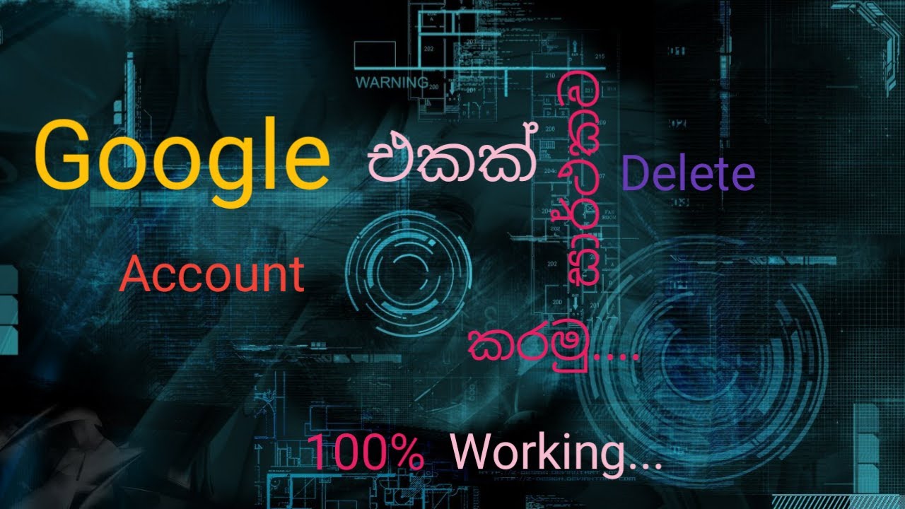 Let’s delete a Google Account successfully…. Let’s delete a Google Account successfully….
