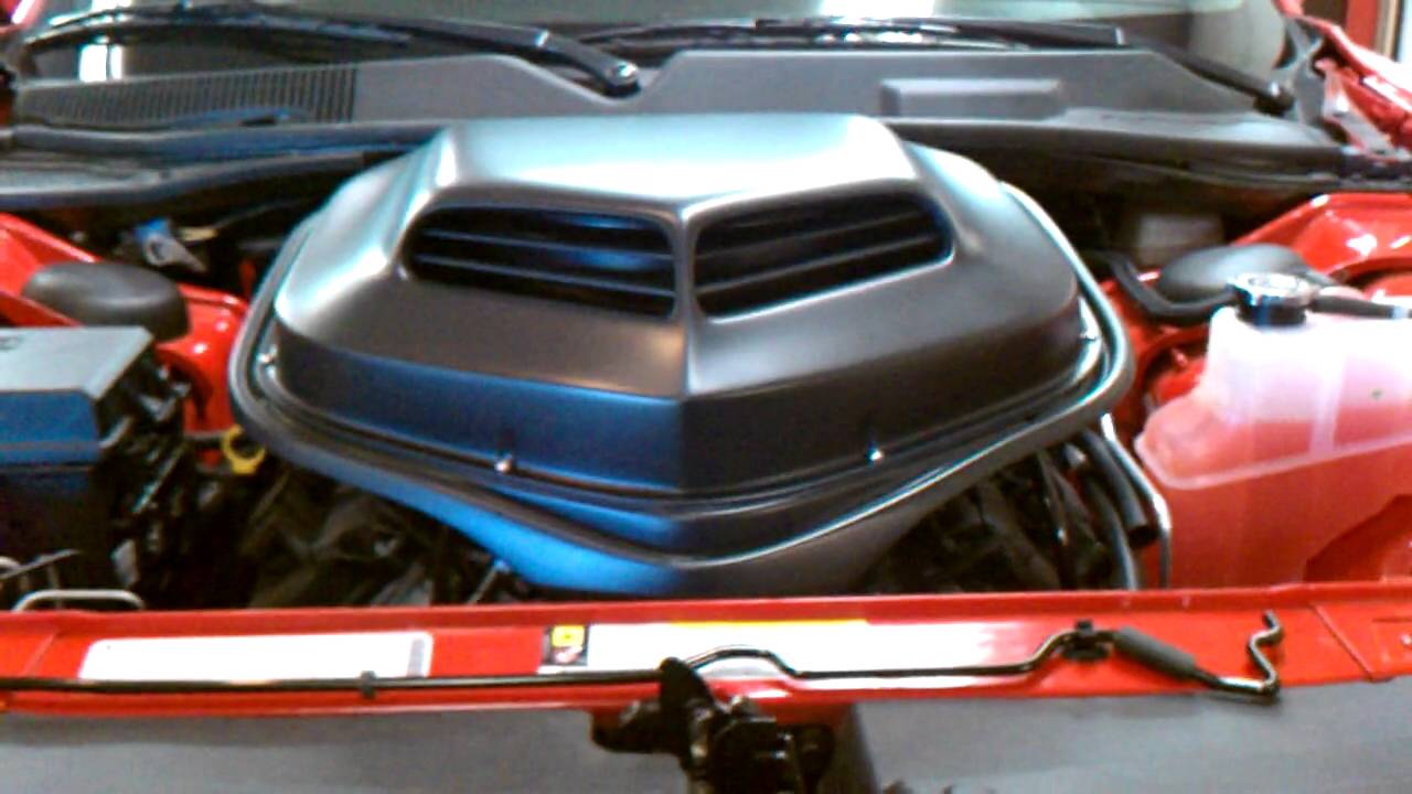 AFR Shaker for Dodge Challenger R/T and SRT8 - YouTube