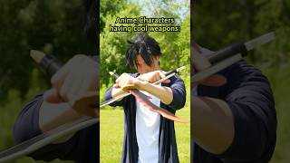 Anime Characters Having Cool Weapons