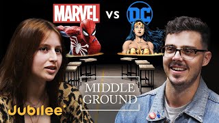 Who Makes Better Movies? Marvel Vs Dc Middle Ground