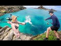 Fishing REMOTE Island Paradise Camping Catch & Cook