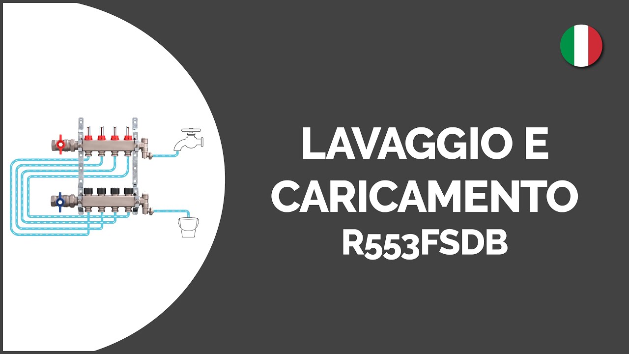 R553FSDB | Lavaggio e caricamento impianto