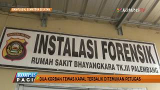 2 Korban Tewas Kapal Terbalik Ditemukan Petugas