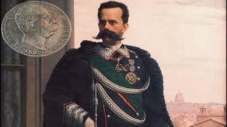 Italy 2 Lire, 1897. King Umberto I Re Ditalia Италия 2 Лиры, 1897. Король Умберто Speranza. Fert