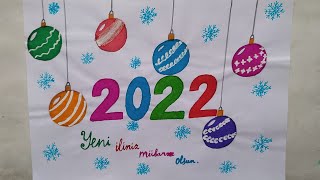 Rəsm - Yeni İliniz Mübarək Olsun 2022