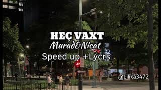 Murad Vələdov Ft.nicat Həsənov-Heç Vaxt Speed Uplycrs