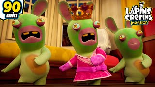 La Danse Des Lapins Zombies Halloween 2025 Les Lapins Crétins Invasion Dessin Animé