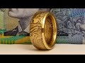 How to Make a Coin Ring From a 1 oz US Gold Eagle