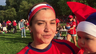Chilenos en Suecia celebran triunfo de Chile en Copa América
