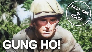 Gung Ho Colorized Randolph Scott Clic Movie