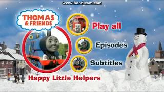 Thomas & Friends UK DVD Menu Walkthrough: Happy Little Helpers