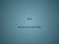 Iris Goo Goo Dolls Lyrics
