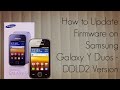 How to Update Firmware on Samsung Galaxy Y Duos - DDLD2 Version - PhoneRadar