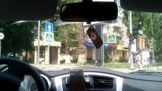 Видео Едем по ростовским улицам и переулкам. от КОТ и ЁЖ ЧЕШИРСКИЕ, Ашхабадский переулок, Ростов-на-Дону, Россия