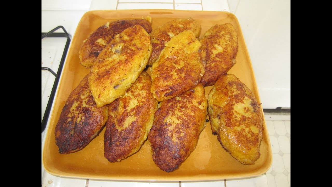 Como+Hacer+Empanadas+De+Platano Empanadas de Platanos Maduro Rellena de frijoles y chorizo. - YouTube