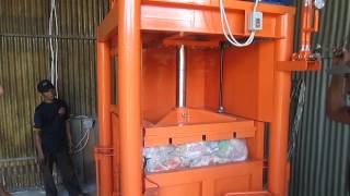 mesin press limbah plastik