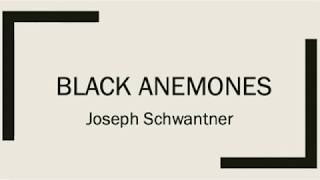 Black Anemones by Joseph Schwantner
